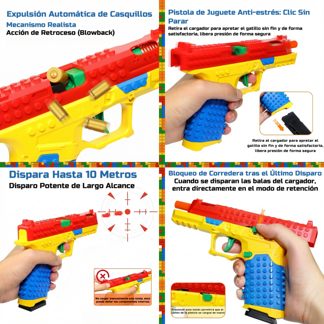 Pistola Interactiva de Bloques