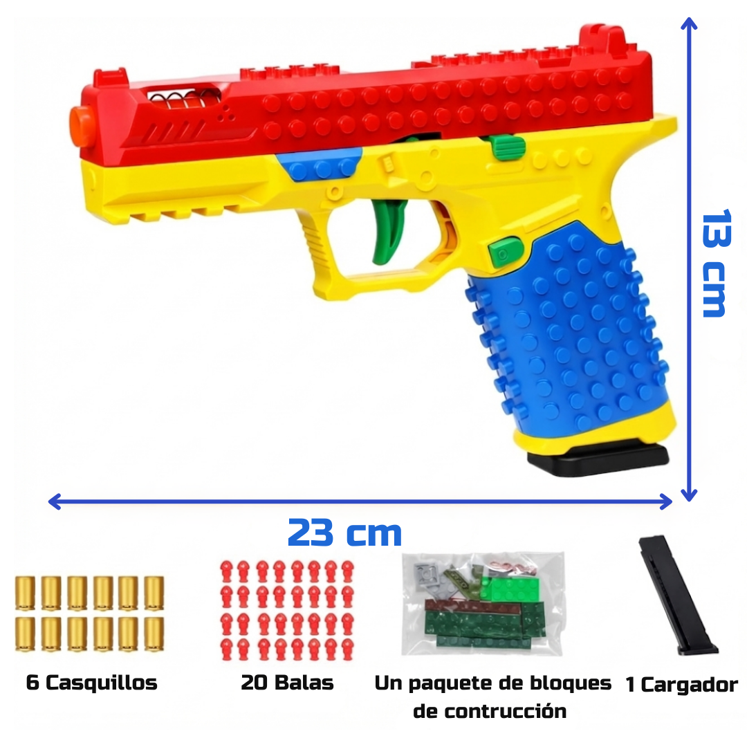 Pistola Interactiva de Bloques