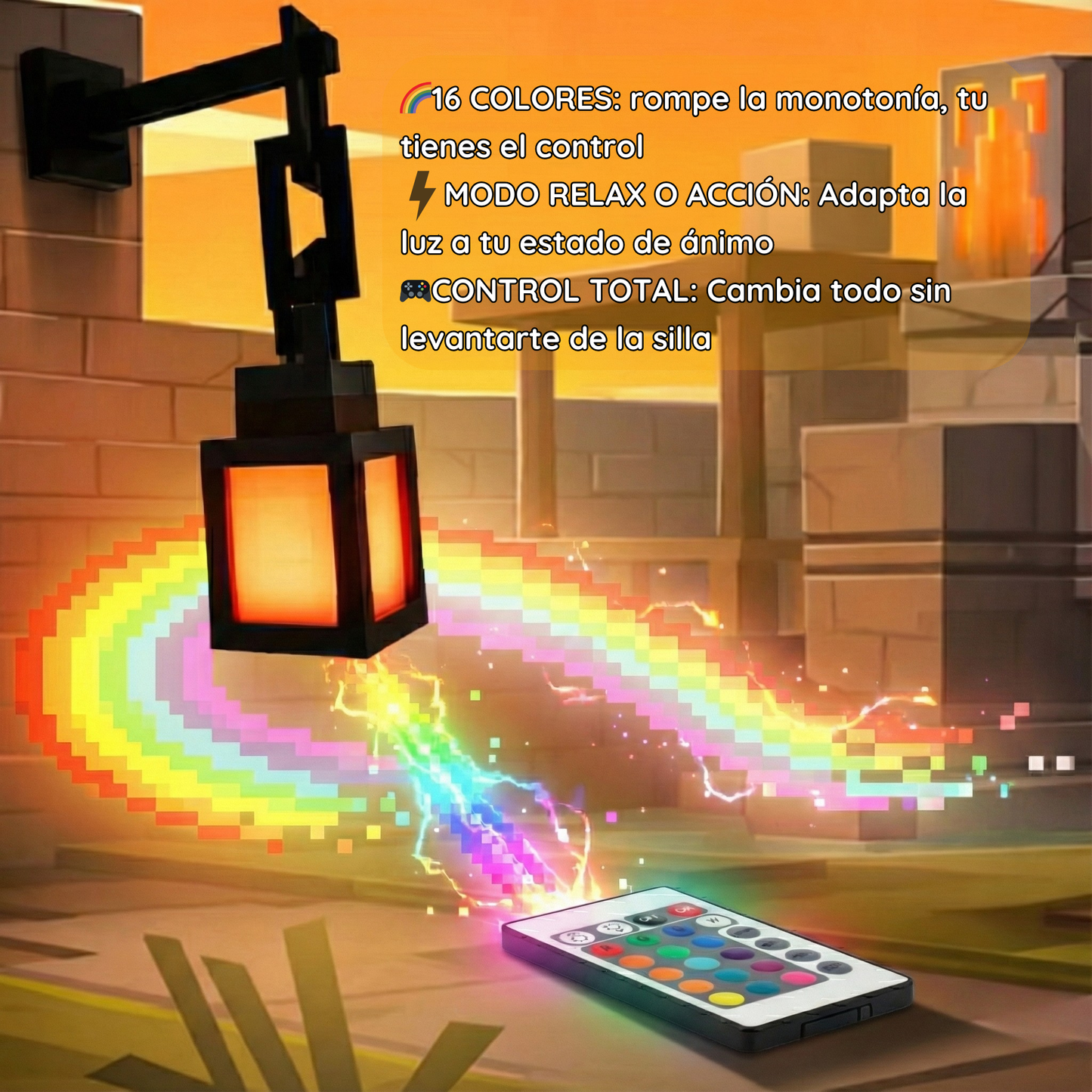 Lámpara de Píxeles